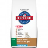 Science Diet Canine Puppy Lamb Meal & Rice Recipe Small Bites